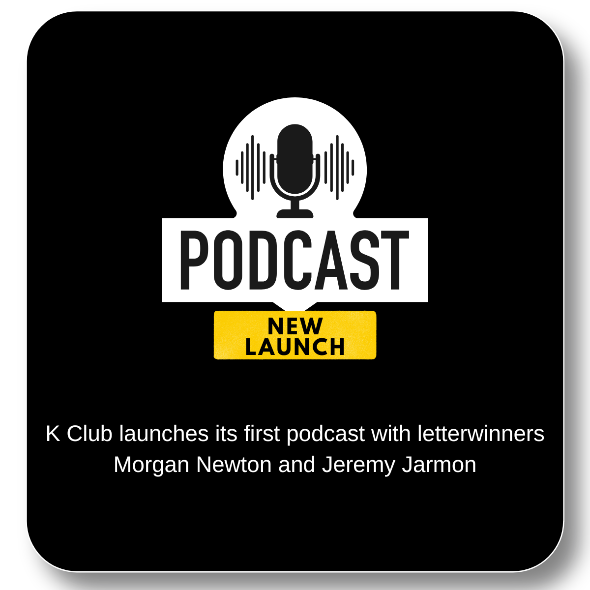Podcast New Launch banner